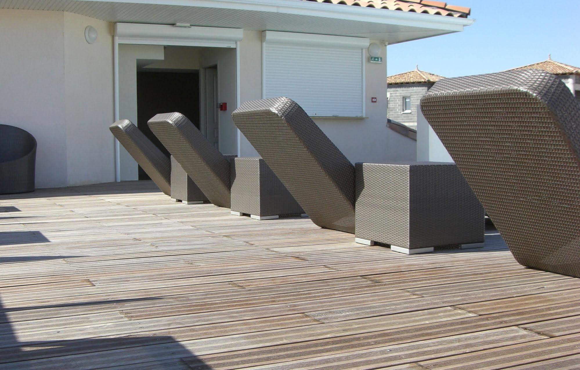 Hotel Grand Cap Rooftop Pool Agde Exterior photo